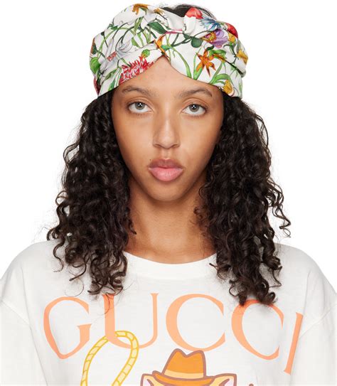 gucci flora print headband|authentic gucci headband for sale.